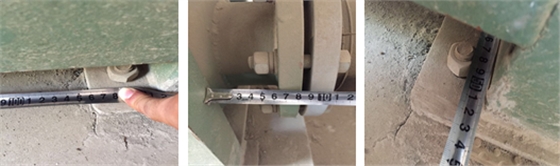 HDMJ曝氣風(fēng)機(jī)地基修改前測(cè)量 HDMJ曝氣風(fēng)機(jī)地基修改前測(cè)量