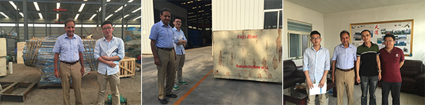 【出口】印度客戶來場(chǎng)驗(yàn)貨 華東羅茨風(fēng)機(jī)再銷印度 【出口】印度客戶來場(chǎng)驗(yàn)貨 華東羅茨風(fēng)機(jī)再銷印度